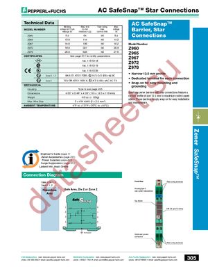 Z960 datasheet  